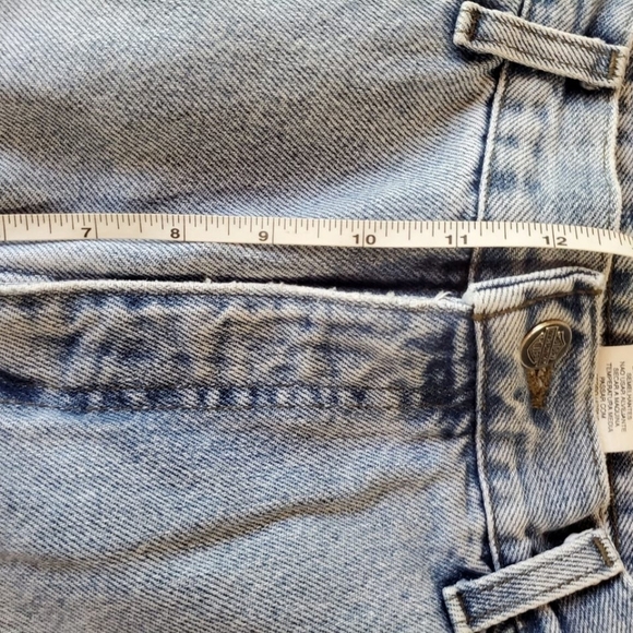 Harley-Davidson Vintage Relaxed Classic Logo High Rise Sz 14x28 Biker Bl… - Picture 7 of 11